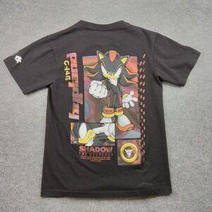 Hypland Sonic Shirt Mens Small Black The Hedgehog Shadow Graphic Video Game Tee